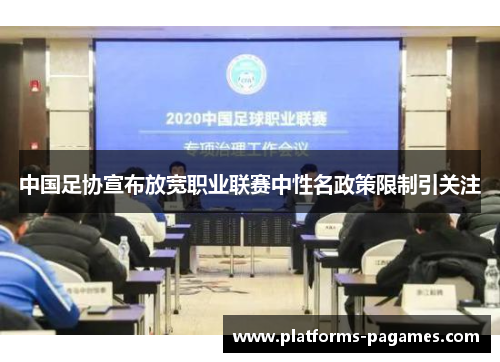 中国足协宣布放宽职业联赛中性名政策限制引关注